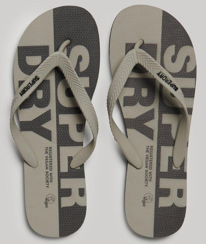superdry Chanclas veganas con logotipo Venta caliente