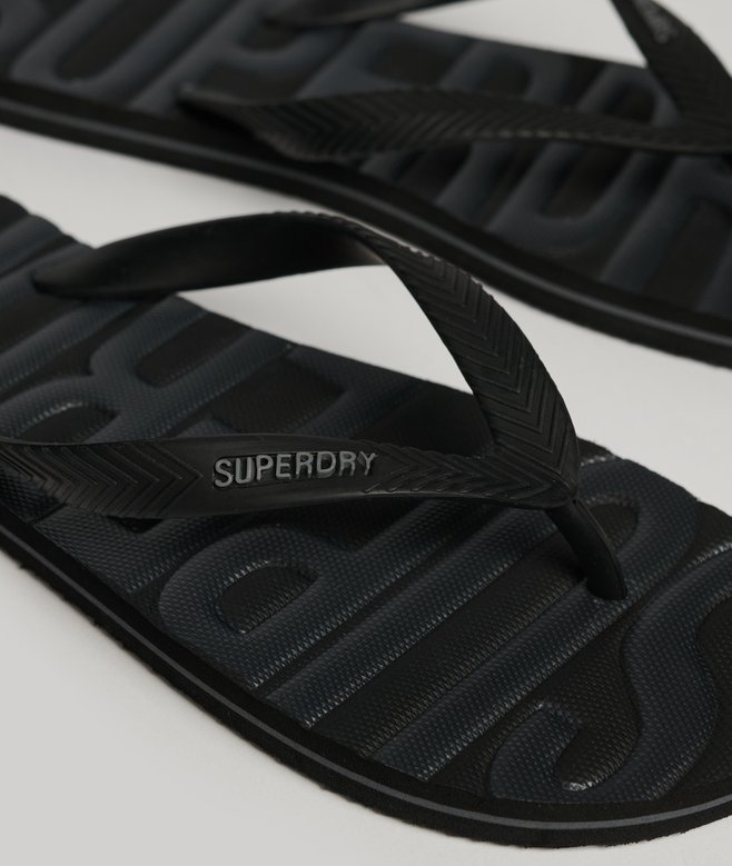 superdry Chanclas veganas con logotipo Vintage Logo Gran oferta