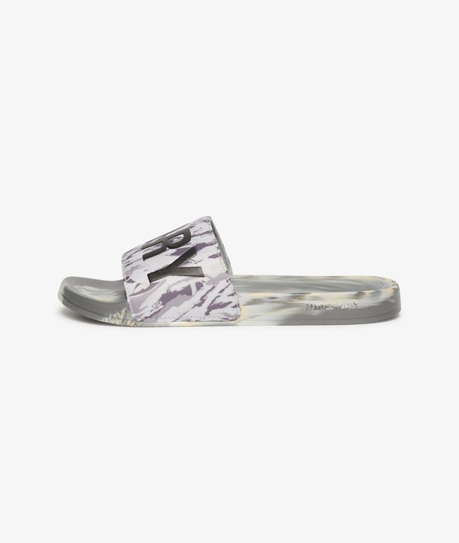 superdry Chanclas de piscina veganas con estampado de camuflaje Rebajas baratas