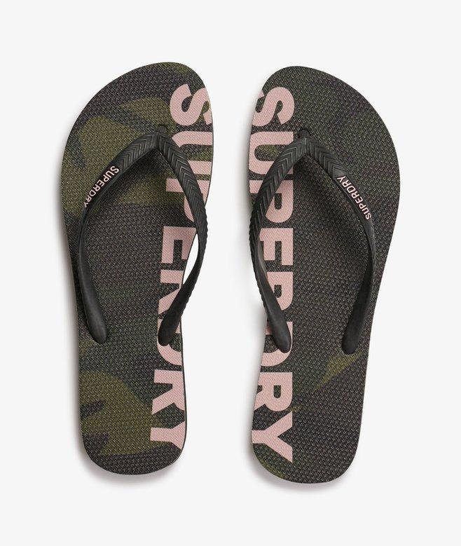 superdry Chanclas veganas con logotipo Precio de fábrica