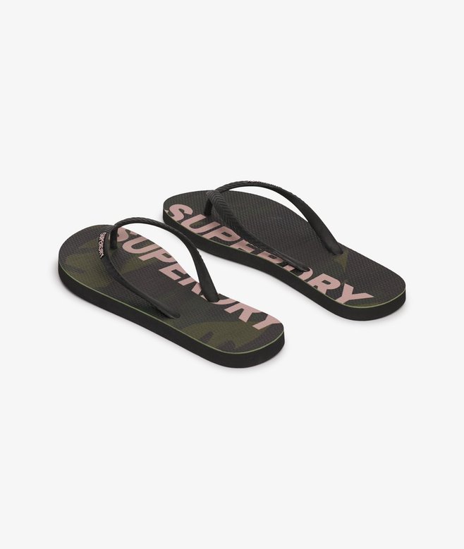 superdry Chanclas veganas con logotipo Precio de fábrica