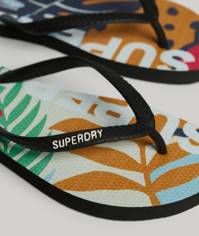 superdry Chanclas veganas con logotipo Promoción por tiempo limitado