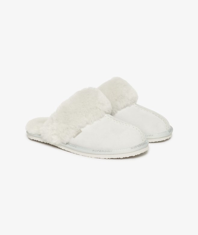 superdry Pantuflas sin talón de ante Solo hoy