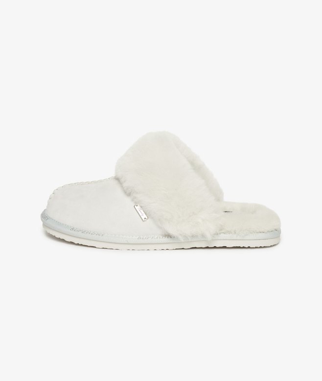 superdry Pantuflas sin talón de ante Solo hoy