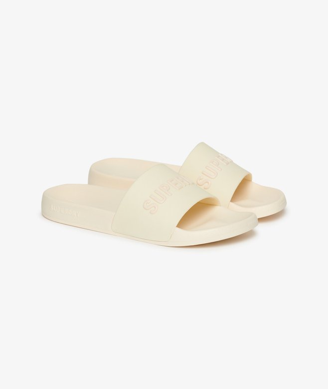 superdry Chanclas de piscina veganas con logo