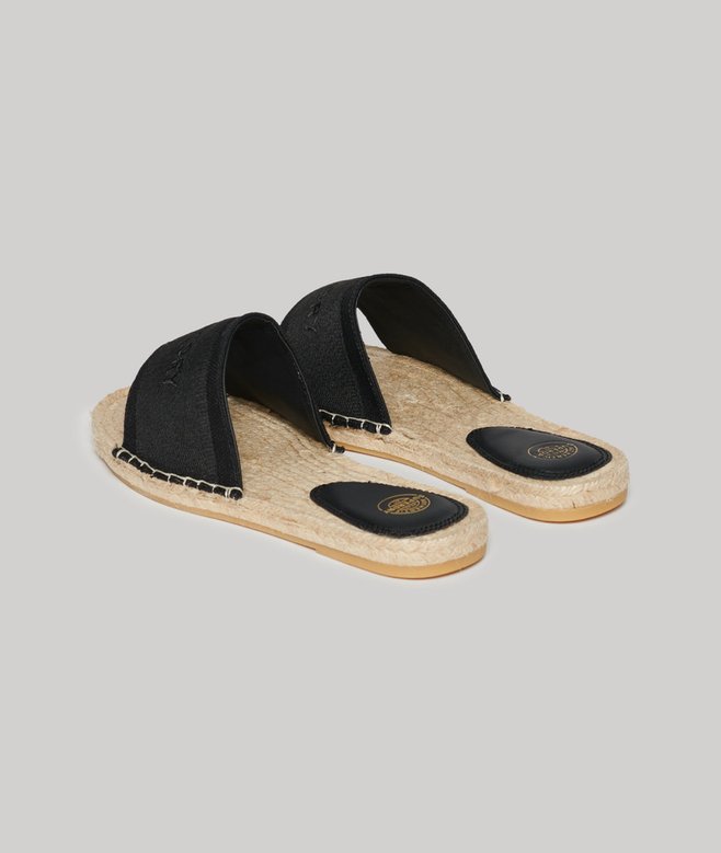 superdry Chanclas de lona estilo alpargata Última moda