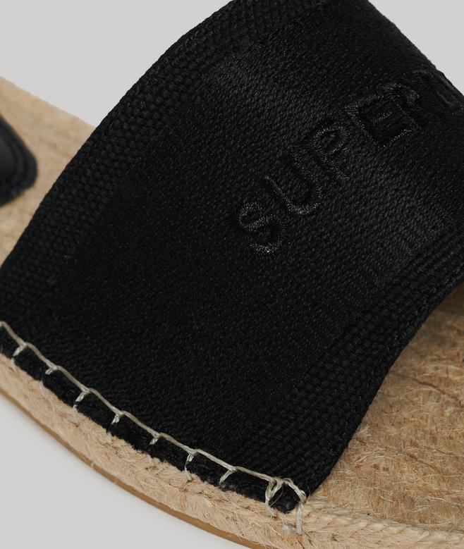 superdry Chanclas de lona estilo alpargata Última moda
