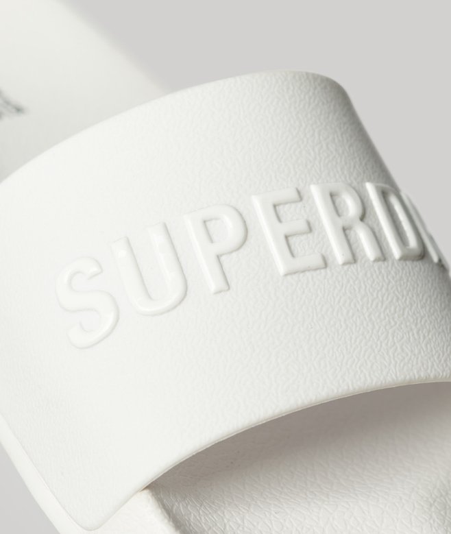 superdry Chanclas de piscina veganas con logo Descuento