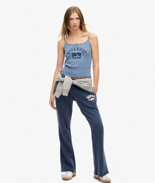 superdry Top de tirantes en ponteille con estampado Athletic Essentials Envío gratis