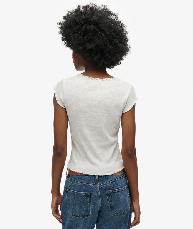 superdry Top con escote cuadrado Athletic Essentials Envío gratis
