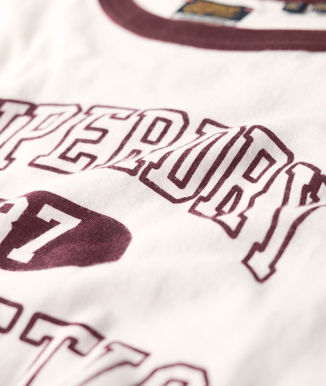 superdry Camiseta ajustada Athletic Essentials Ringer Últimos 3 días