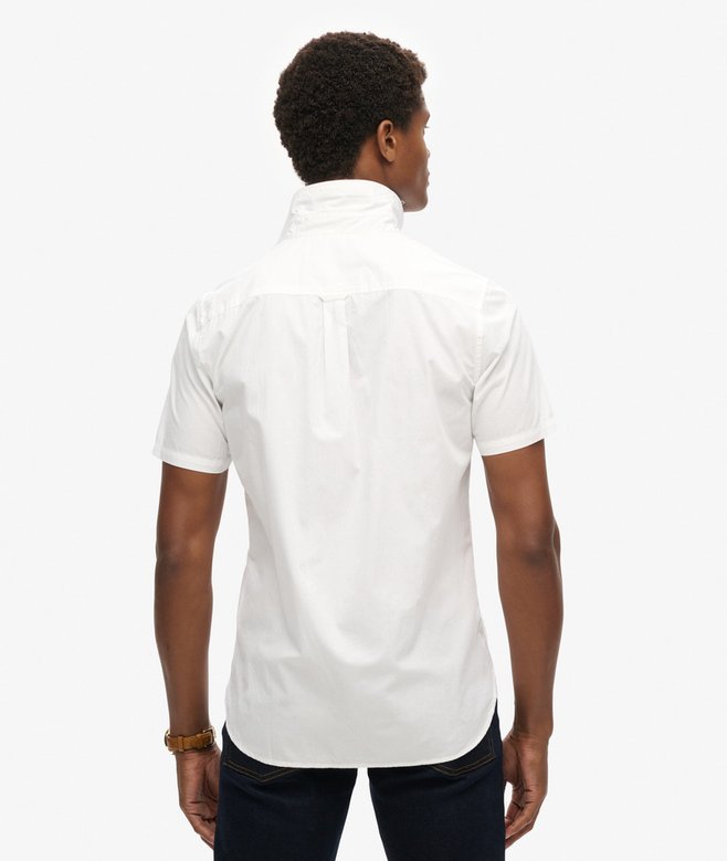 superdry Camisa Oxford de manga corta Premium University Grandes descuentos