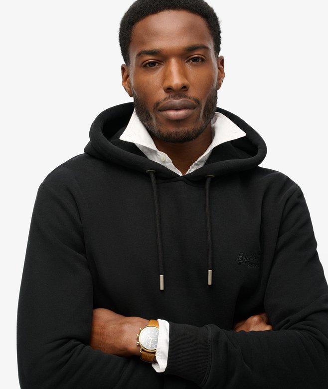 superdry Sudadera con capucha y logotipo Essential Liquidación