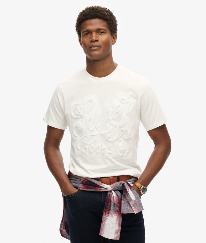 superdry Camiseta con gráfico en relieve Archive