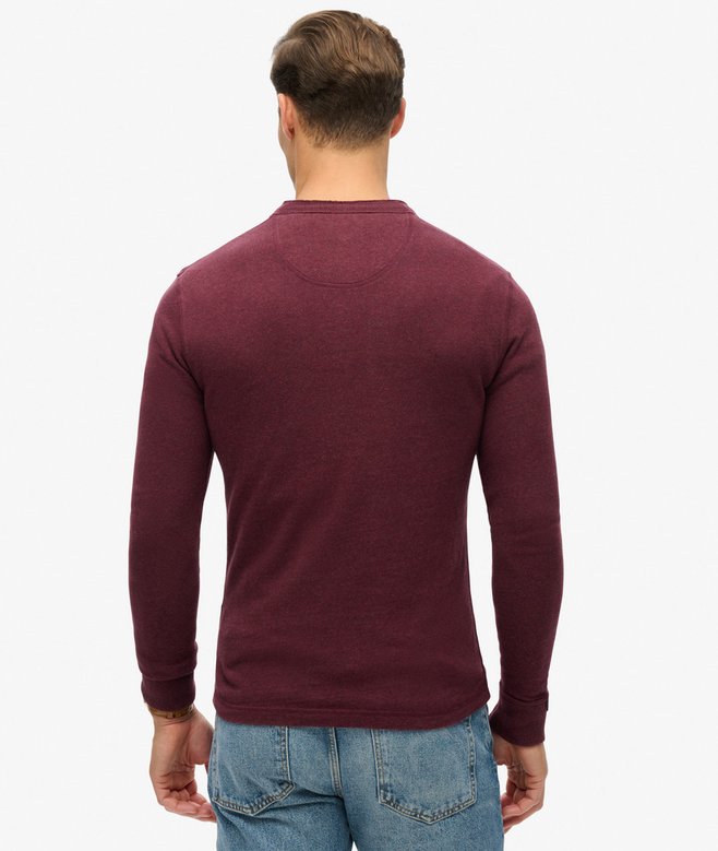 superdry Camiseta con cuello panadero de manga larga Vintage Athletic En oferta
