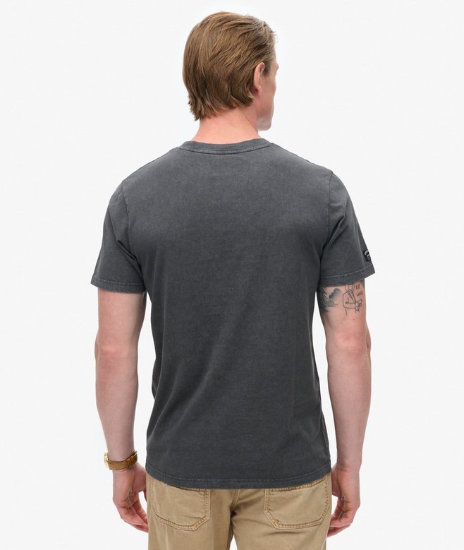 superdry Camiseta gráfica con logotipo en relieve Libre de impuestos