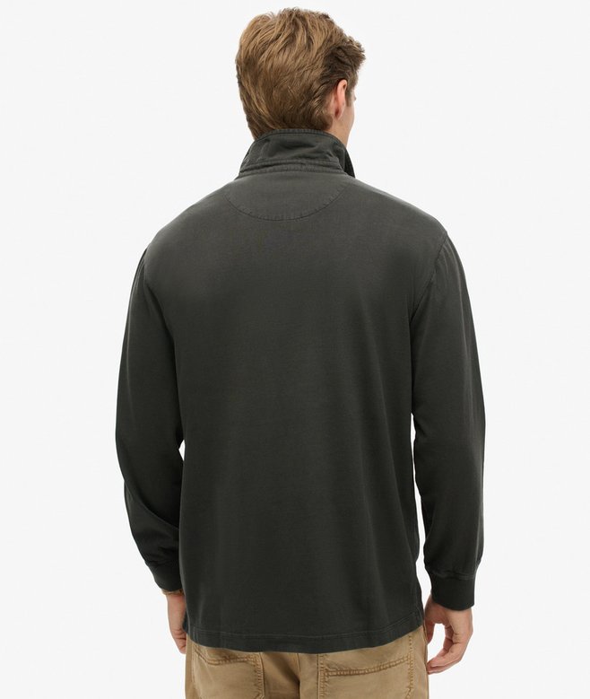 superdry Camiseta de rugby de manga larga con pespuntes en contraste Rebajas de fin de temporada