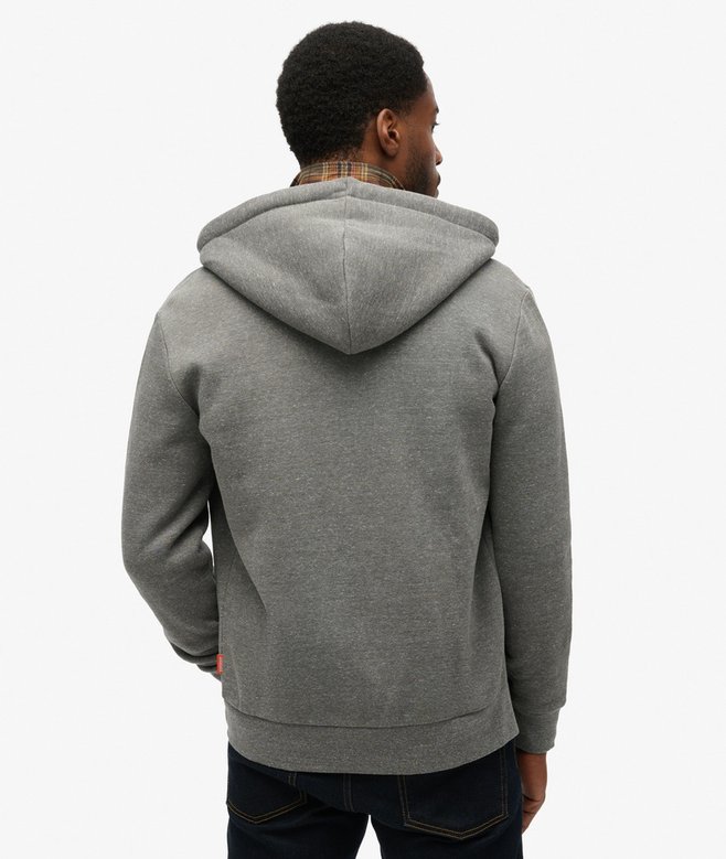 superdry Sudadera gráfica con capucha y cremallera con logo Vintage neón Precio ultrabajo