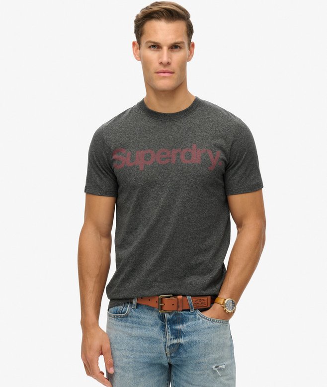 superdry Camiseta clásica con logotipo Core Rebajas baratas