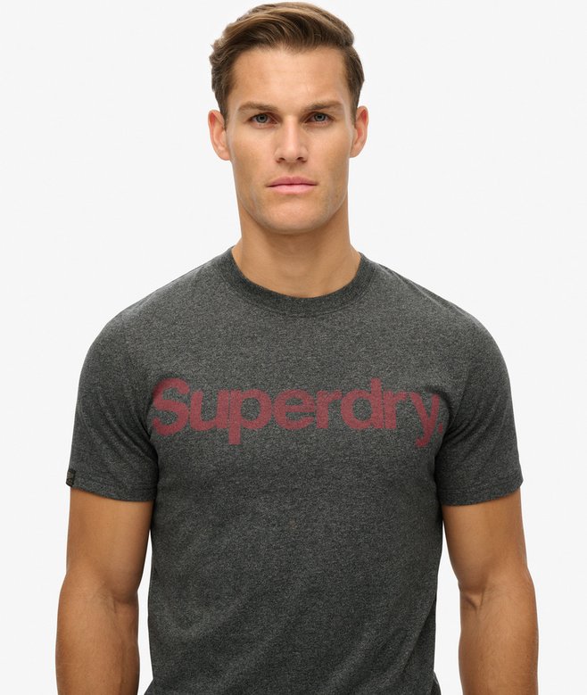 superdry Camiseta clásica con logotipo Core Rebajas baratas