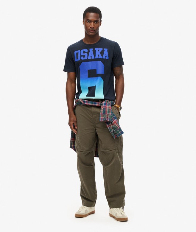 superdry Camiseta Osaka 6 Cali Standard Rebajas de fábrica
