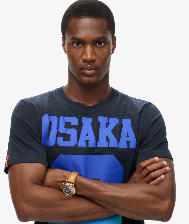 superdry Camiseta Osaka 6 Cali Standard Rebajas de fábrica