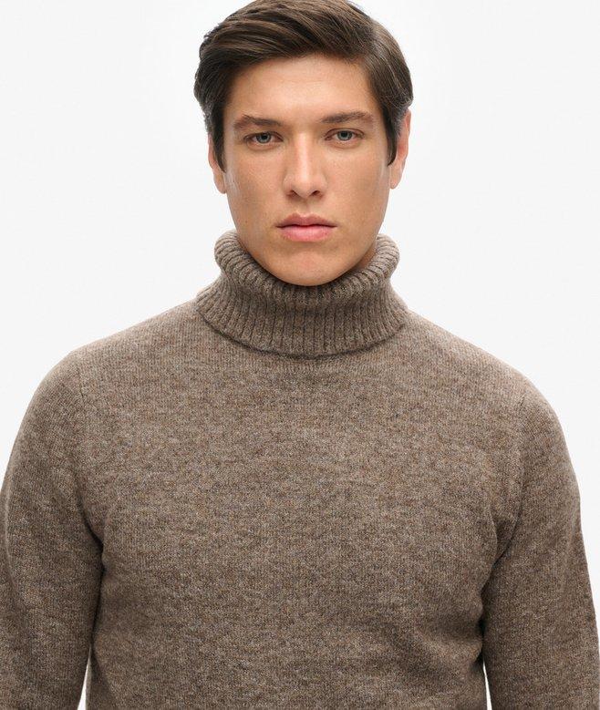 superdry Jersey cepillado de cuello vuelto Envío gratis