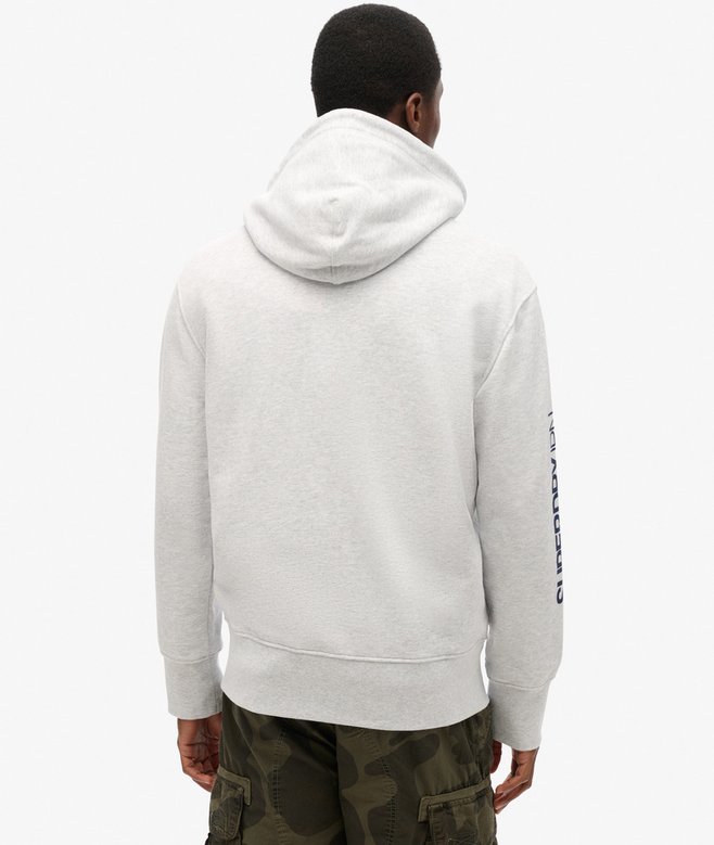 superdry Sudadera de corte holgado con capucha y cremallera Sportswear Últimos 3 días