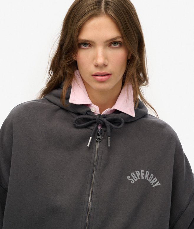 superdry Sudadera con capucha y cremallera Athletic Essentials Devoluciones gratuitas