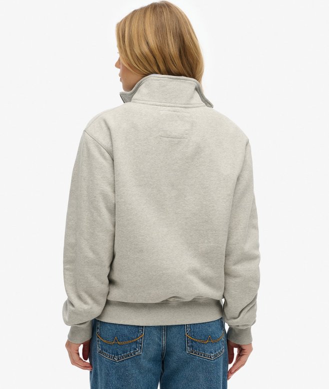 superdry Sudadera con media cremallera y aplique Athletic Essentials 2025