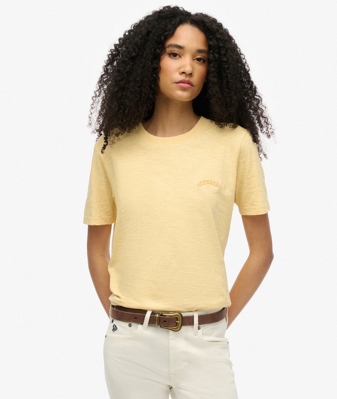 superdry Camiseta lavada con logotipo Essential Outlet