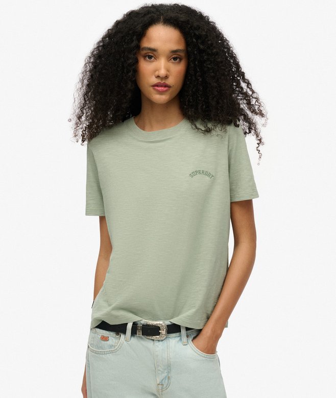 superdry Camiseta lavada con logotipo Essential