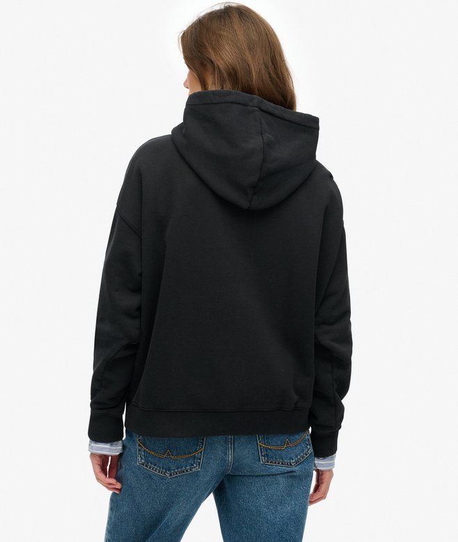 superdry Sudadera con capucha holgada y acabado metalizado Venue Tienda