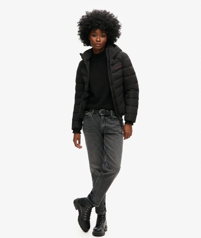 superdry Chaqueta acolchada de microfibra con capucha Oferta especial