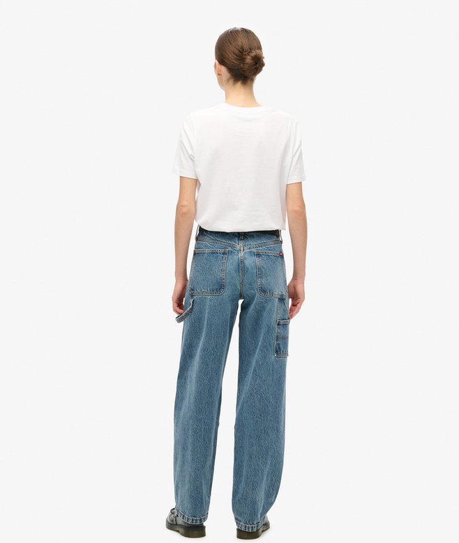 superdry Vaqueros de tiro medio Carpenter Solo hoy