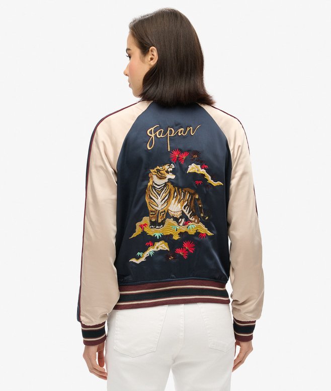 superdry Chaqueta vintage con bordado Sukajan Oferta especial de fábrica