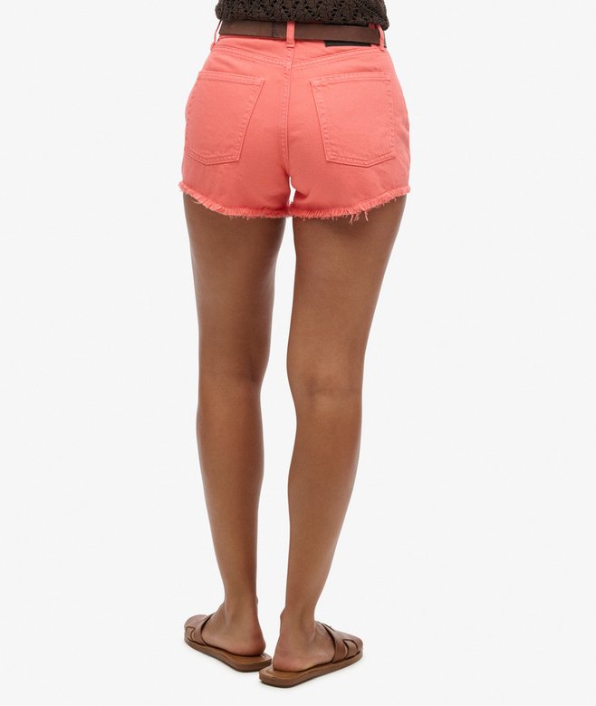 superdry Pantalones cortos vaqueros de talle alto Envío internacional gratuito