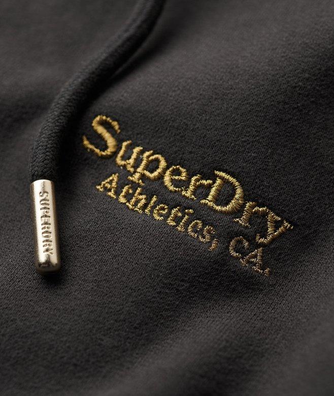 superdry Sudadera con capucha cremallera y logo Essential Descuentos del mes