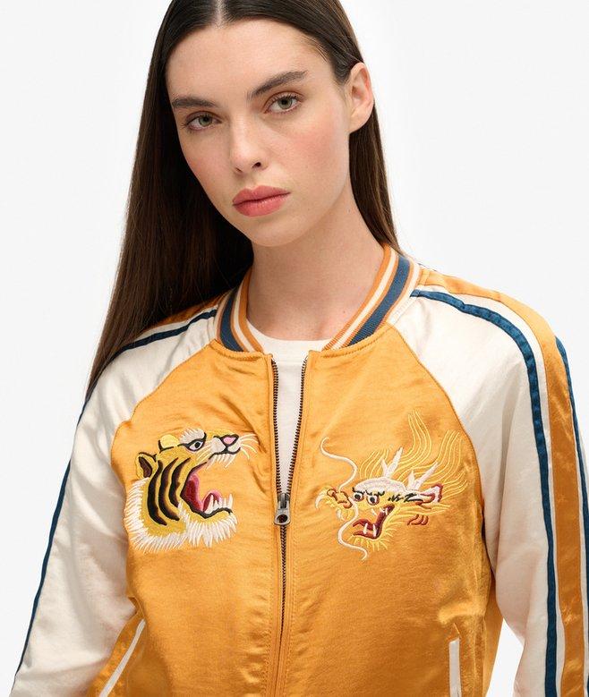 superdry Cazadora bómber con bordado Suikajan Grandes ahorros