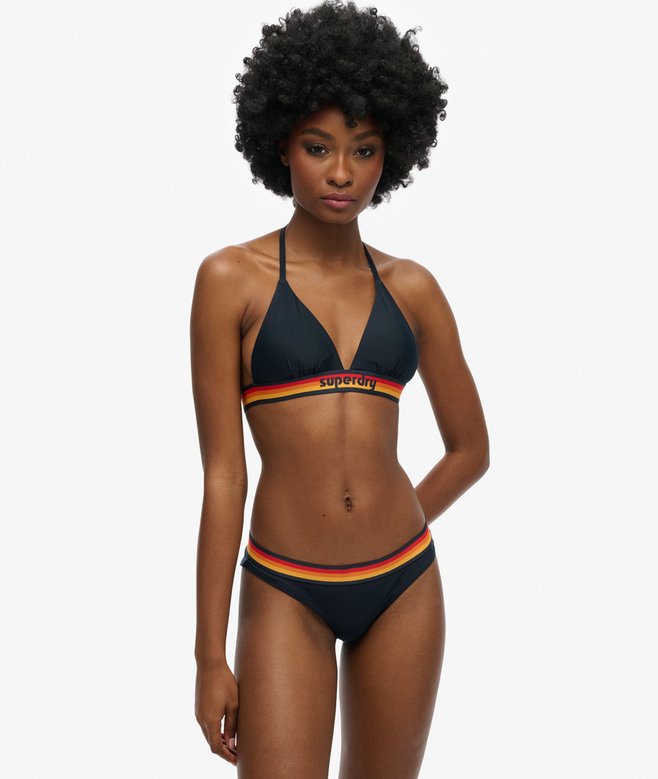superdry Braguita de bikini con logotipo Vintage Rebajas de fin de temporada