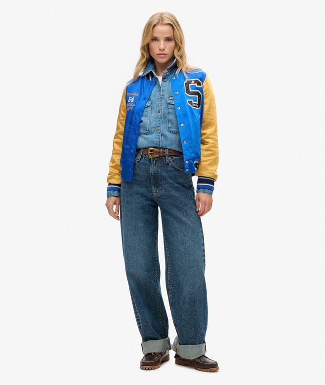 superdry Cazadora Luxe Varsity Rebajas baratas
