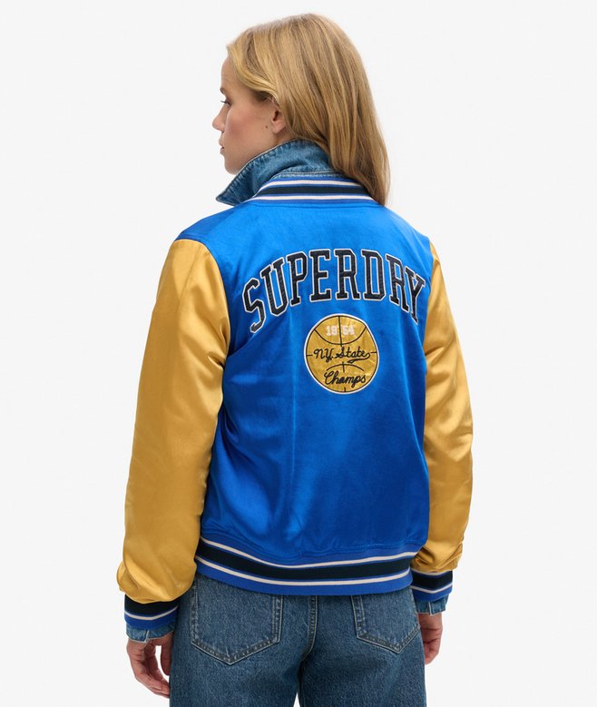 superdry Cazadora Luxe Varsity Rebajas baratas