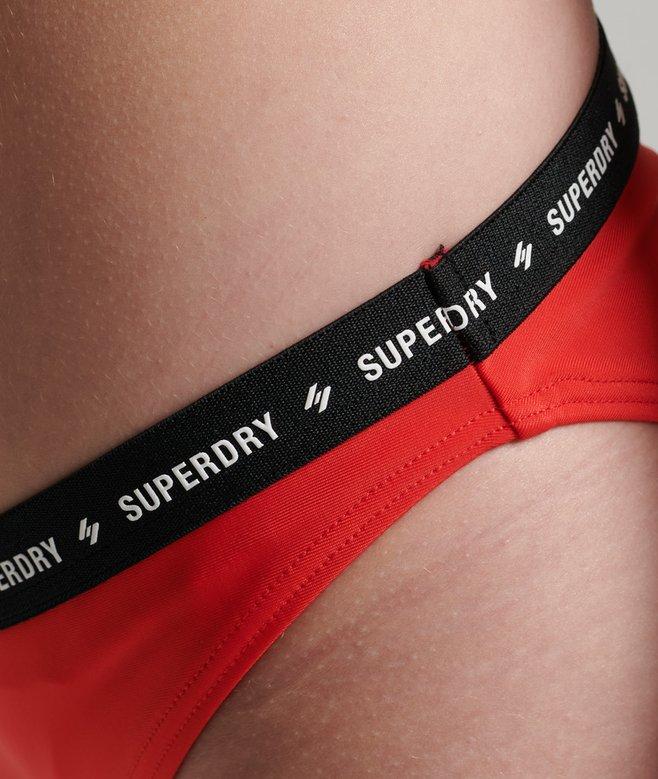 superdry Braguita de bikini elástica con micrologo Code Ventas relámpago