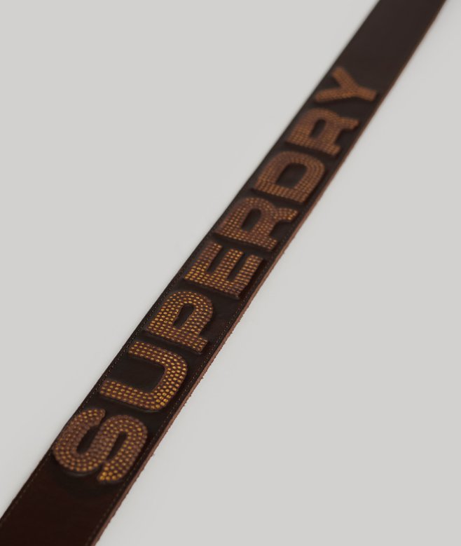 superdry Cinturón con logotipo Vintage Mejor oferta