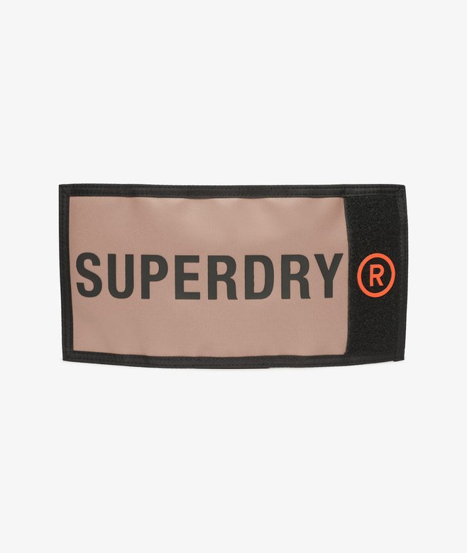 superdry Cartera plegable de lona de diseño tríptico Ofertas especiales