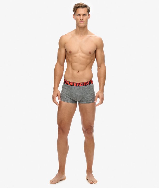 superdry Pack de tres calzoncillos de corte clásico de algodón orgánico Ofertas