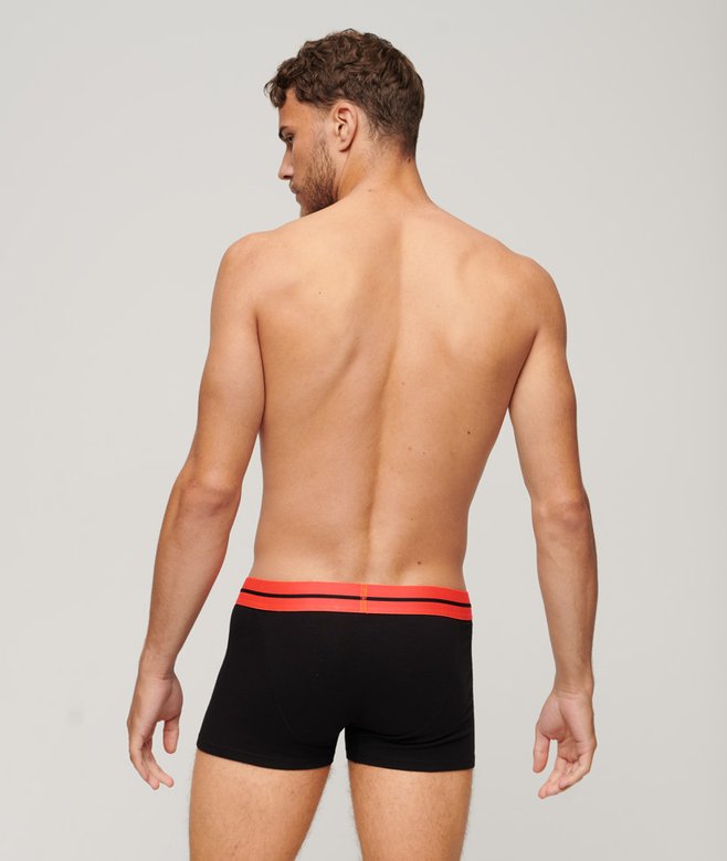superdry Pack de tres calzoncillos de corte clásico de algodón orgánico Rebajas baratas