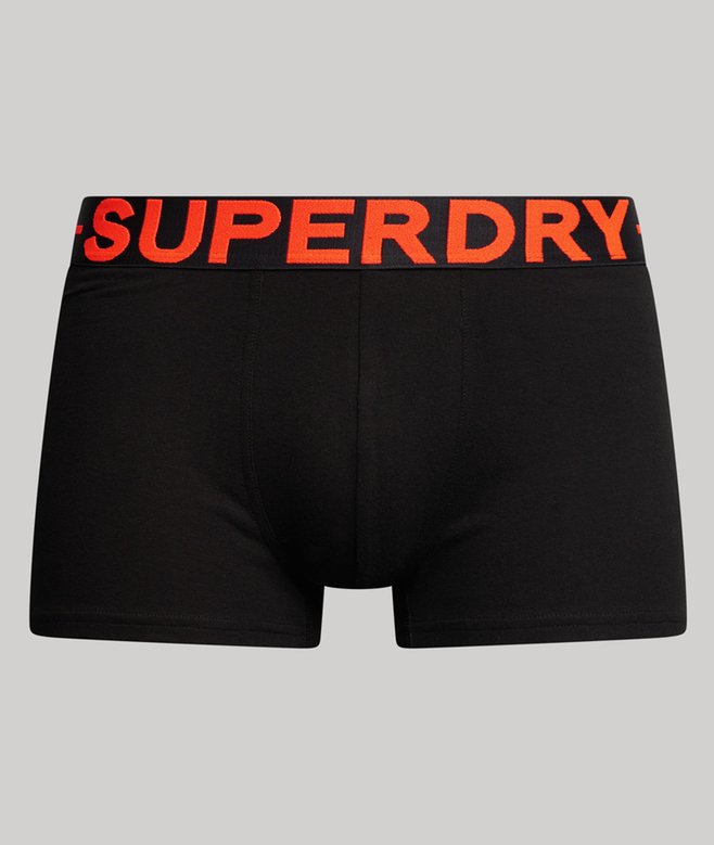 superdry Pack de tres calzoncillos de corte clásico de algodón orgánico Rebajas baratas
