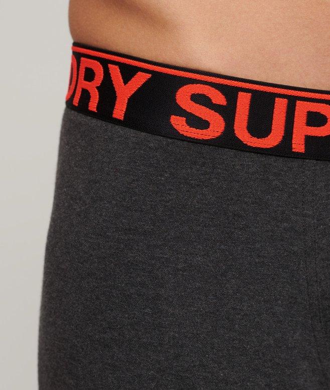 superdry Pack de tres calzoncillos de corte clásico de algodón orgánico Tienda