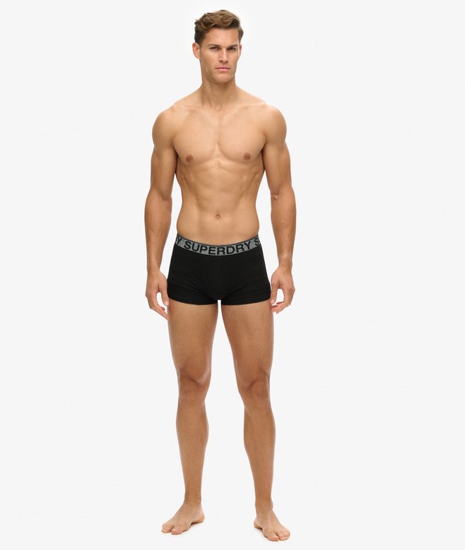 superdry Pack de tres calzoncillos de corte clásico de algodón orgánico Rebajas online